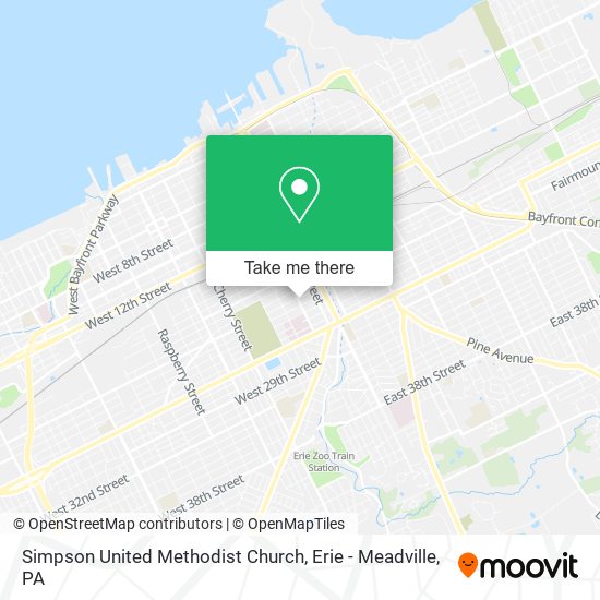 Mapa de Simpson United Methodist Church