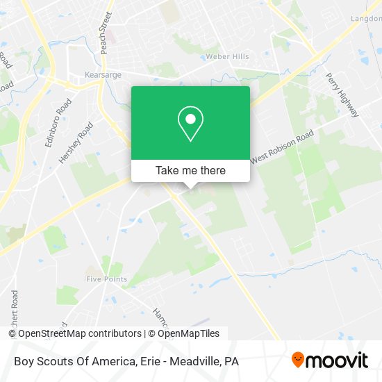 Boy Scouts Of America map