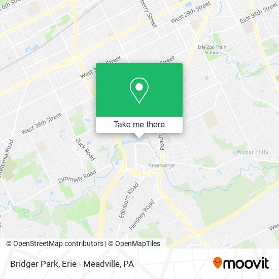 Mapa de Bridger Park