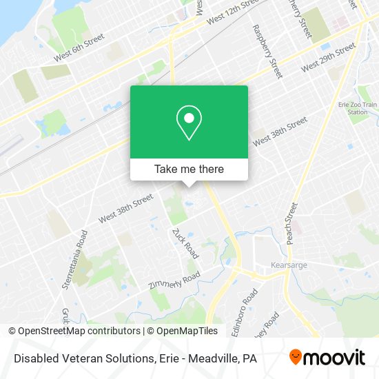 Disabled Veteran Solutions map