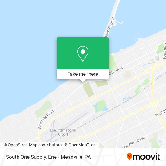 South One Supply map