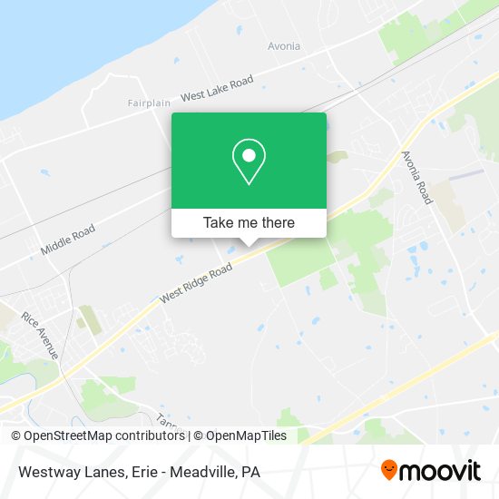 Mapa de Westway Lanes