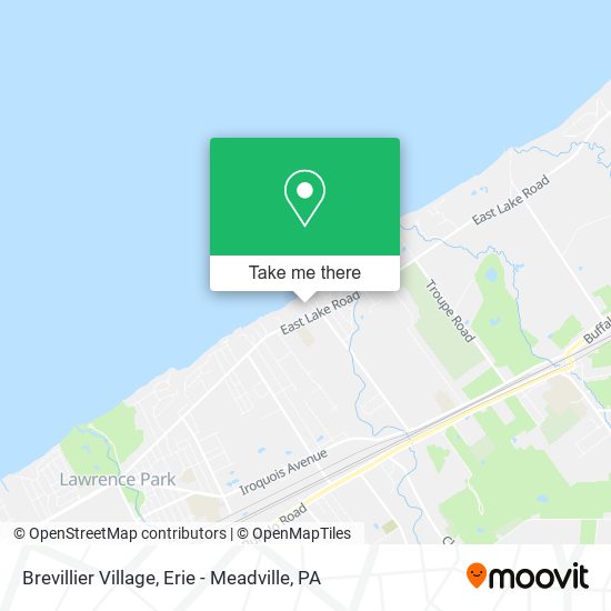 Brevillier Village map