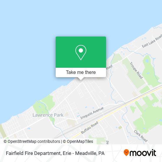 Mapa de Fairfield Fire Department