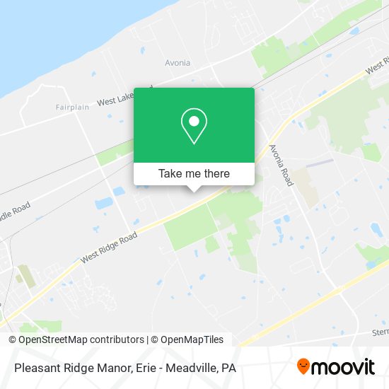 Pleasant Ridge Manor map