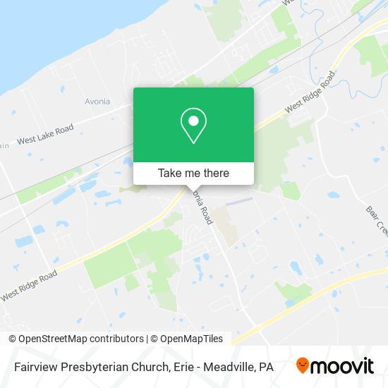 Fairview Presbyterian Church map