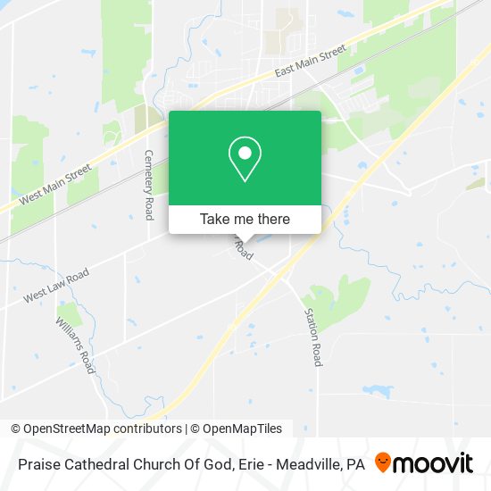 Mapa de Praise Cathedral Church Of God