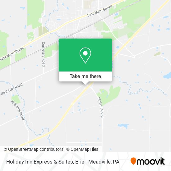 Holiday Inn Express & Suites map