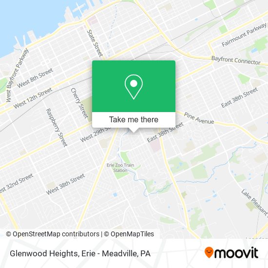 Glenwood Heights map