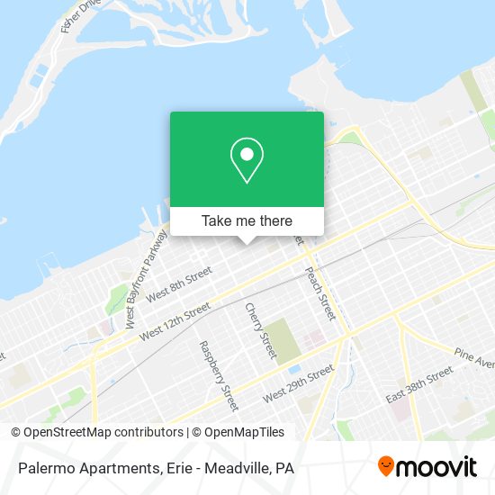 Palermo Apartments map