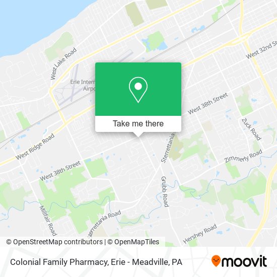 Mapa de Colonial Family Pharmacy