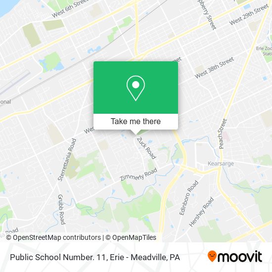 Public  School Number. 11 map