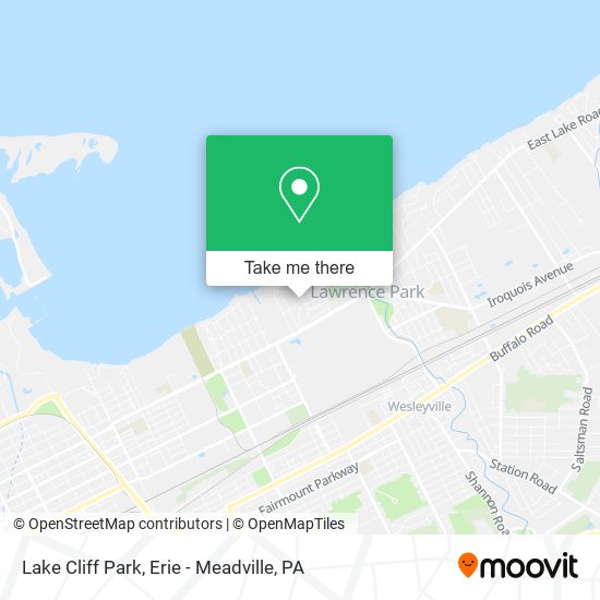 Mapa de Lake Cliff Park