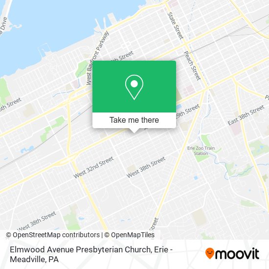 Elmwood Avenue Presbyterian Church map