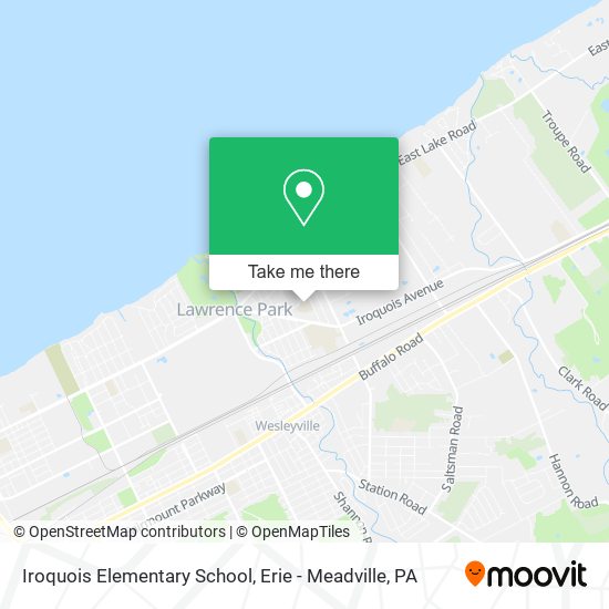 Iroquois Elementary School map