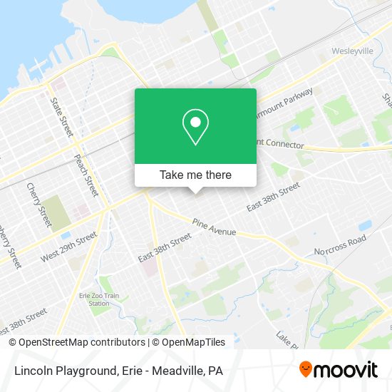 Lincoln Playground map