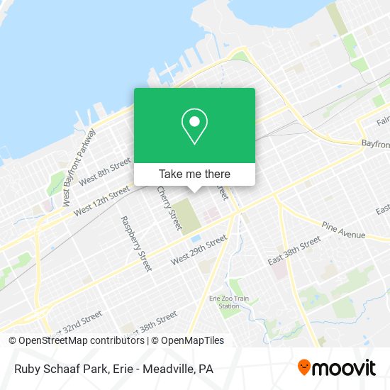 Ruby Schaaf Park map