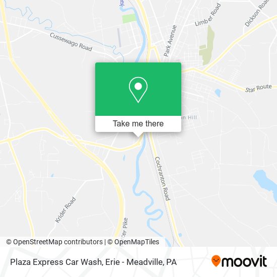 Plaza Express Car Wash map