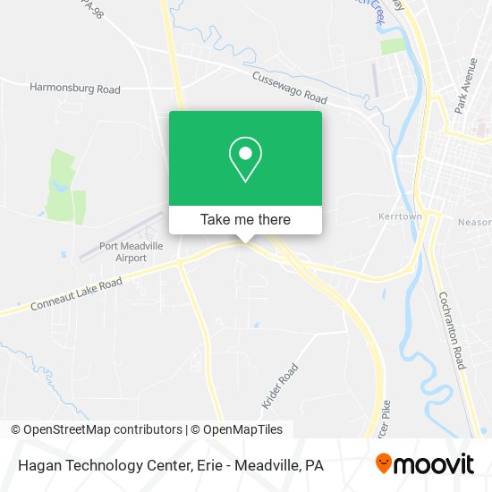 Mapa de Hagan Technology Center