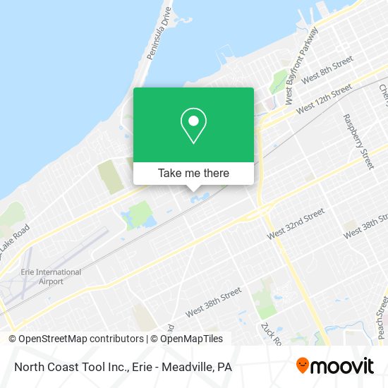 Mapa de North Coast Tool Inc.