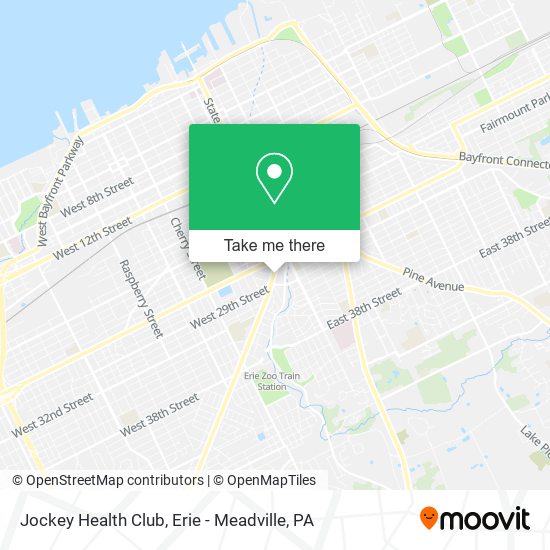 Jockey Health Club map