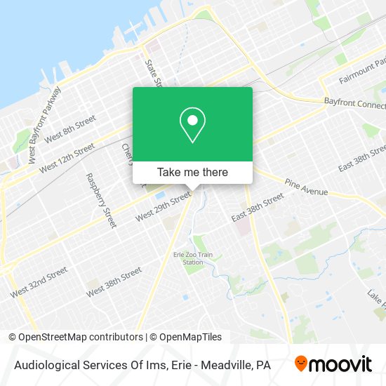 Audiological Services Of Ims map