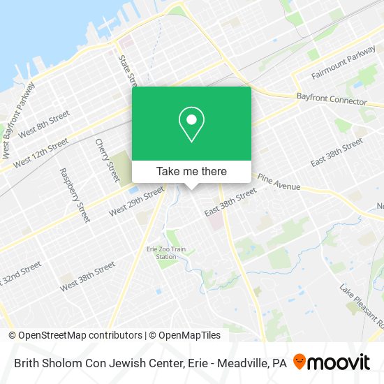 Brith Sholom Con Jewish Center map