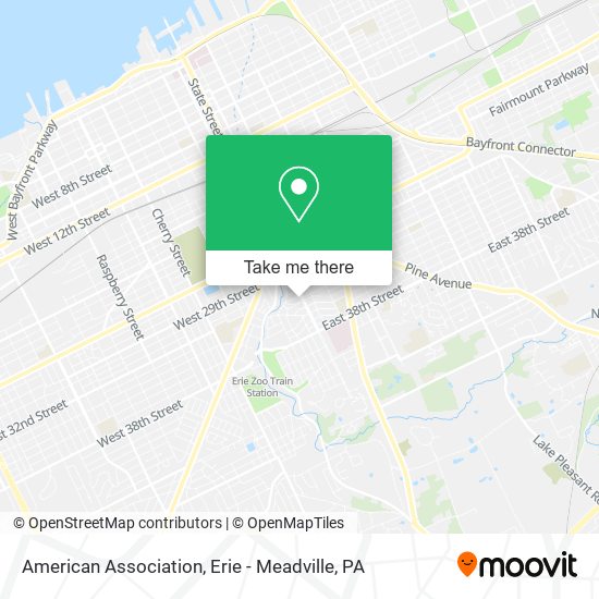 American Association map