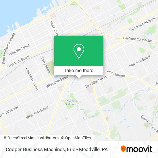 Cooper Business Machines map