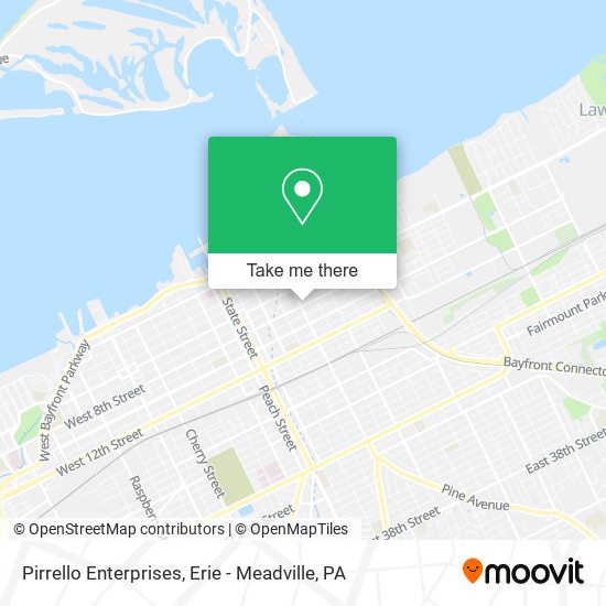 Mapa de Pirrello Enterprises