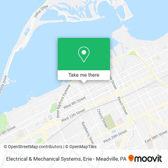 Electrical & Mechanical Systems map