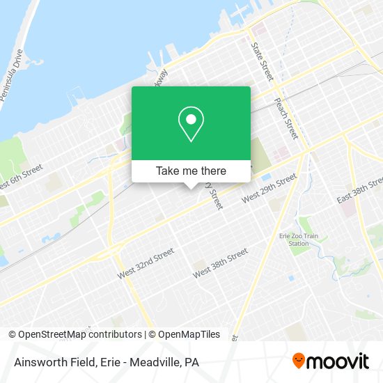 Ainsworth Field map