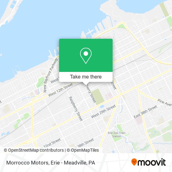 Morrocco Motors map