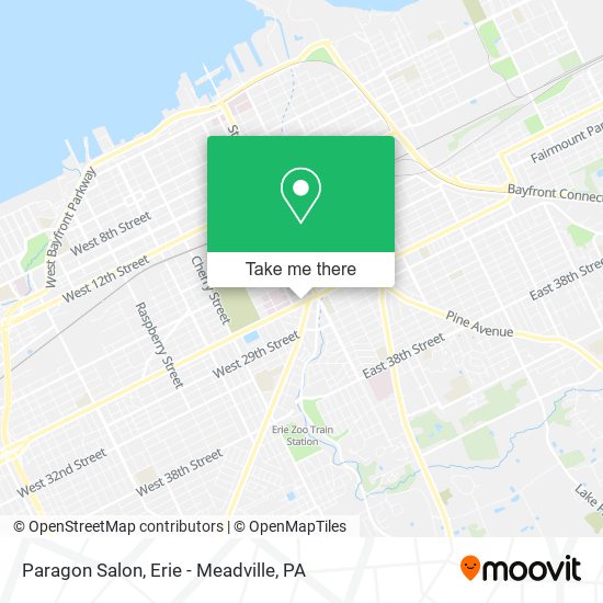 Mapa de Paragon Salon