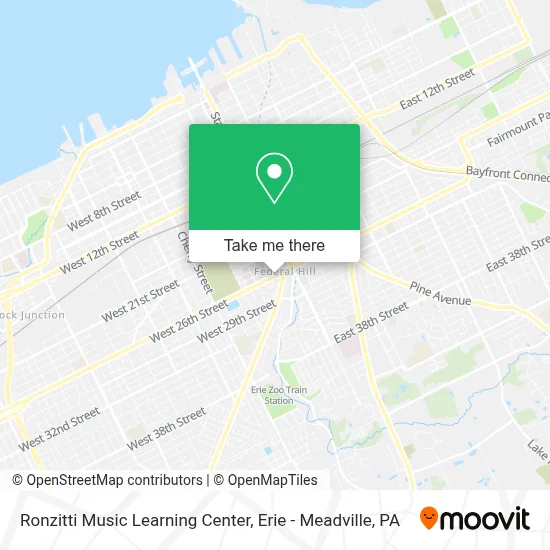 Ronzitti Music Learning Center map