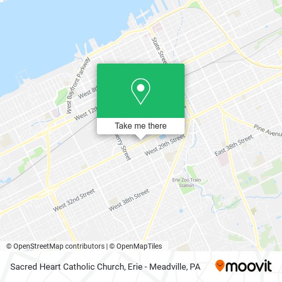 Mapa de Sacred Heart Catholic Church