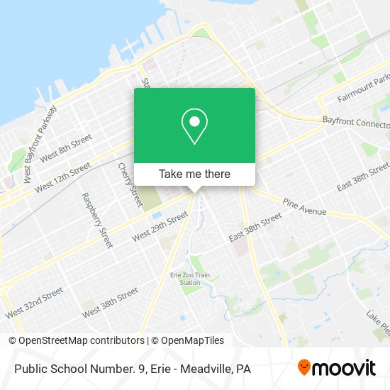 Public School Number. 9 map
