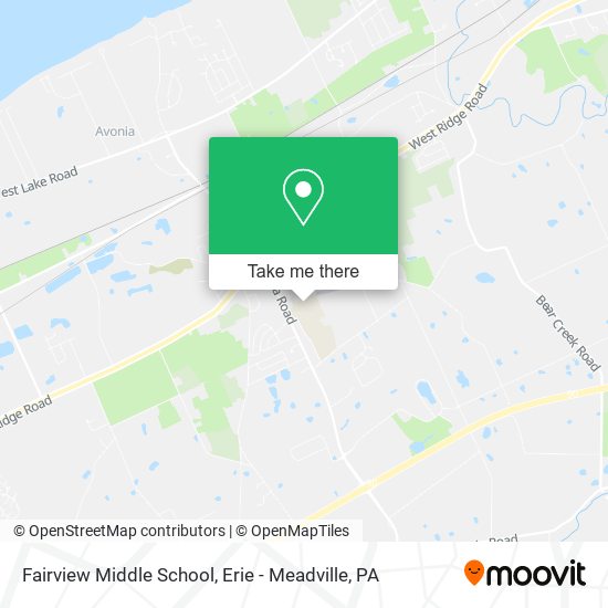 Fairview Middle School map