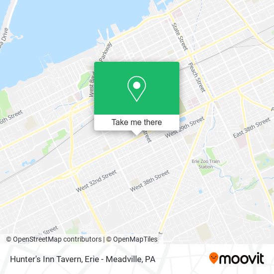 Hunter's Inn Tavern map
