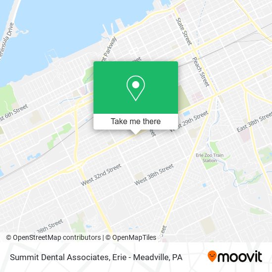 Summit Dental Associates map