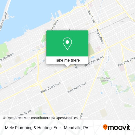 Mapa de Mele Plumbing & Heating