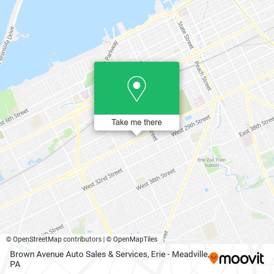 Brown Avenue Auto Sales & Services map