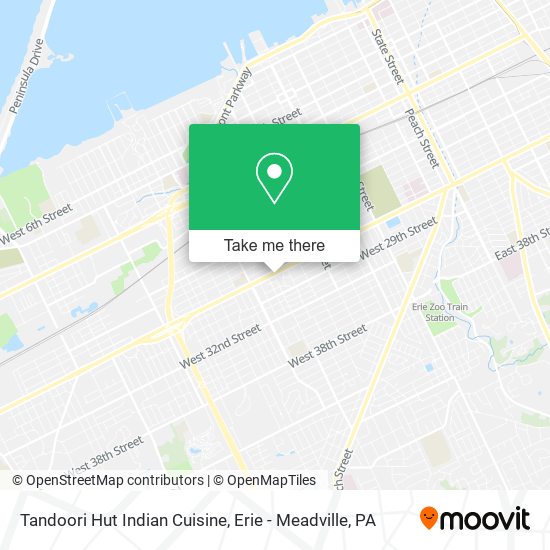 Tandoori Hut Indian Cuisine map