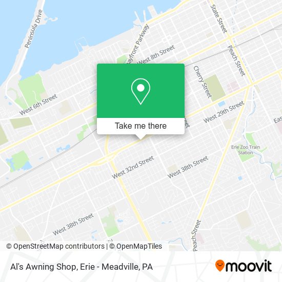 Al's Awning Shop map