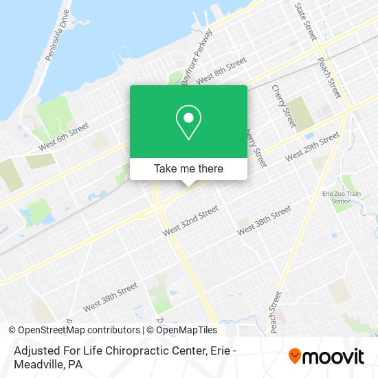 Adjusted For Life Chiropractic Center map