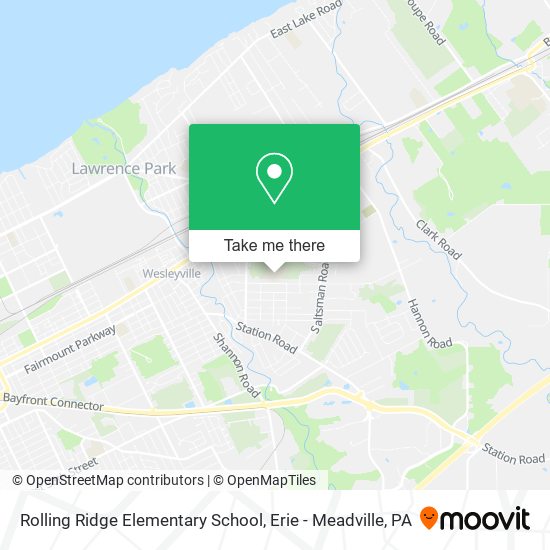 Mapa de Rolling Ridge Elementary School
