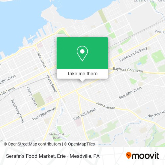 Mapa de Serafin's Food Market