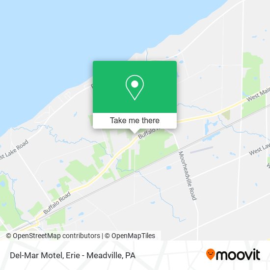 Mapa de Del-Mar Motel
