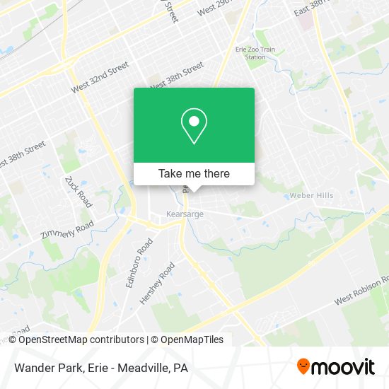 Mapa de Wander Park