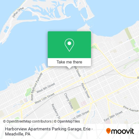 Harborview Apartments Parking Garage map